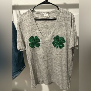 PINK Victoria's Secret St. Patrick’s day Tee